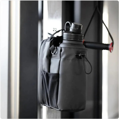 Gym Bag with Outdoor Kettle Holder
