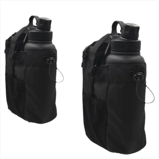 Gym Bag with Outdoor Kettle Holder
