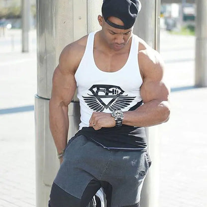 Gym Sleeveless Muscle Tank Top for Men