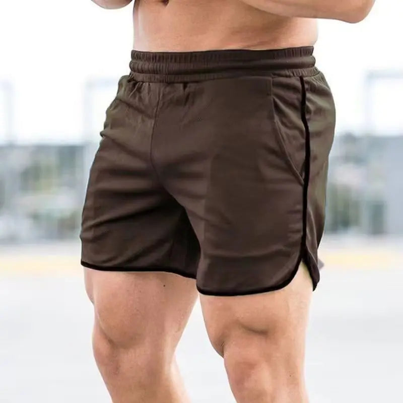 Summer Men's Fitness Gym Shorts for Bodybuilding