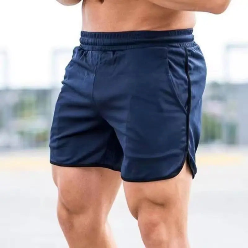Summer Men's Fitness Gym Shorts for Bodybuilding