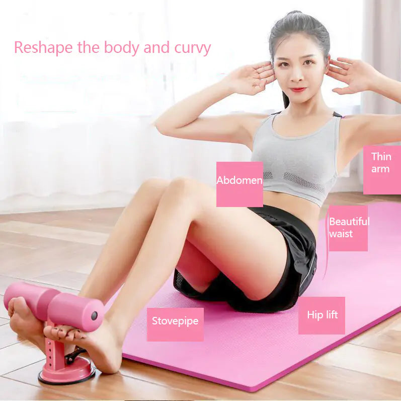 Portable Abdominal Curl Exercise Device for Home Fitness