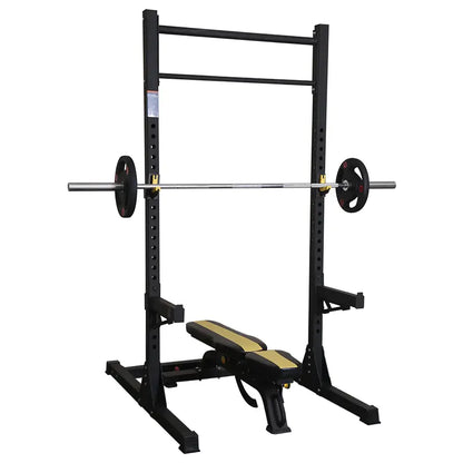 Multi-Functional Home Gym Weight Bench and Squat Rack